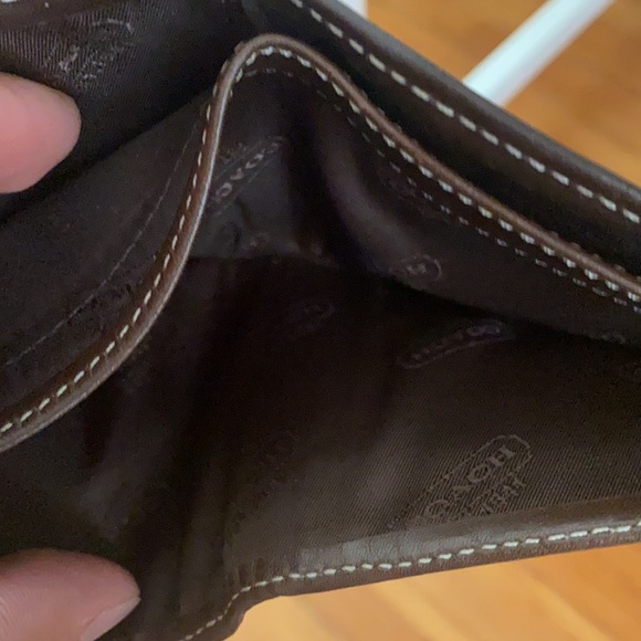 Coach men’s Heritage Stripe Wallet - Picture 5 of 5